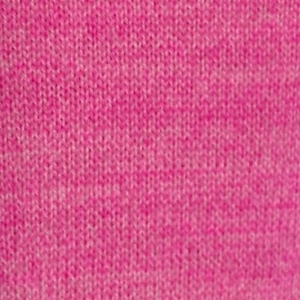 J. Crew Tilly Merino Wool Rounded Crew Sweater - Heathered Pink - L